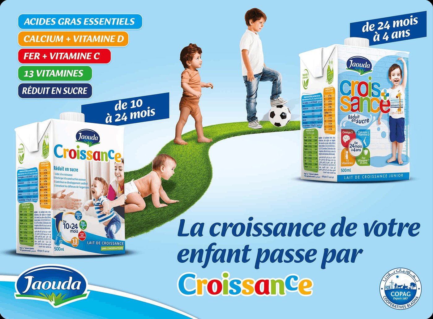 Jaouda - Lait de croissance